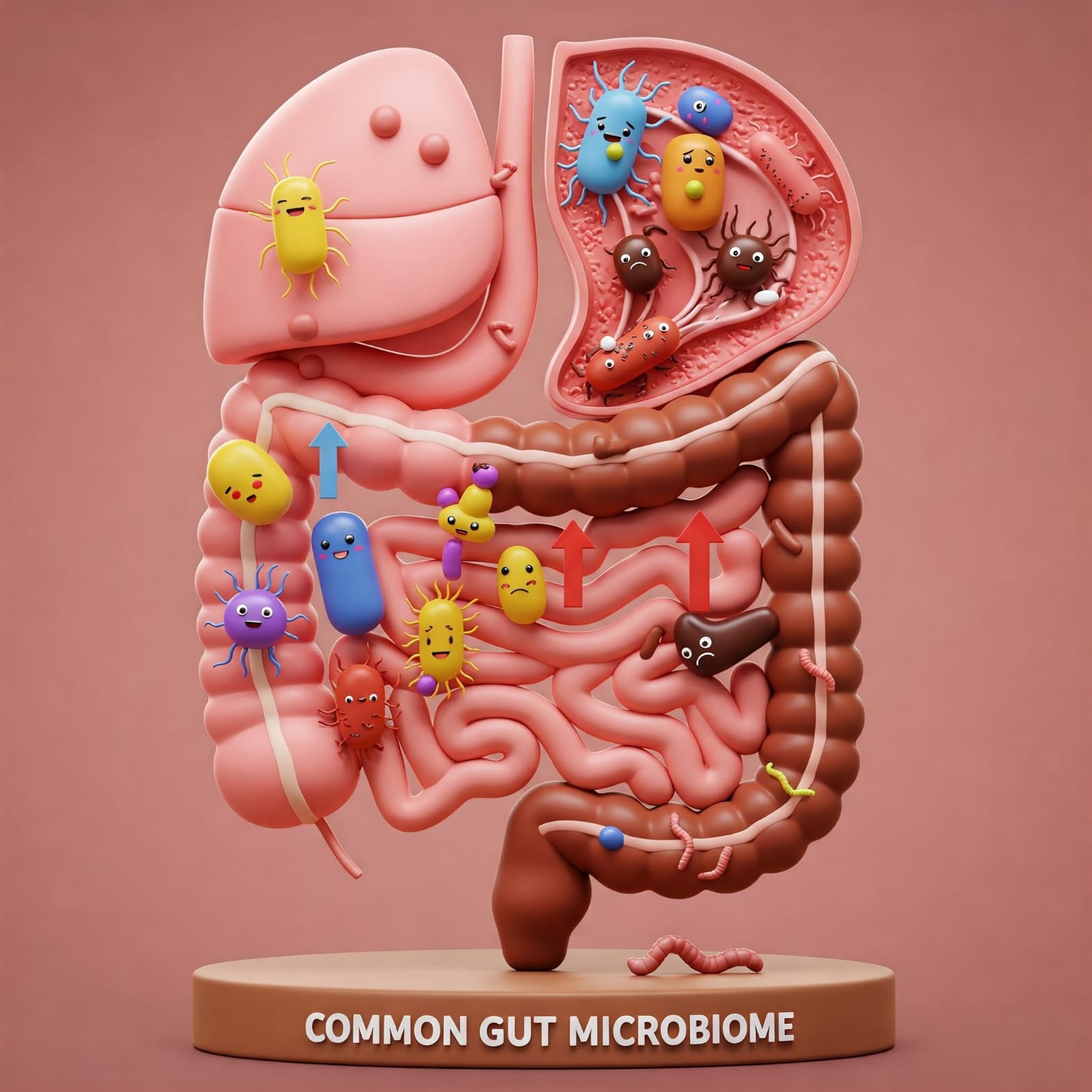 Common gut microbiome